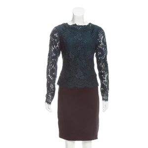 Ted Baker Green Lace Dress